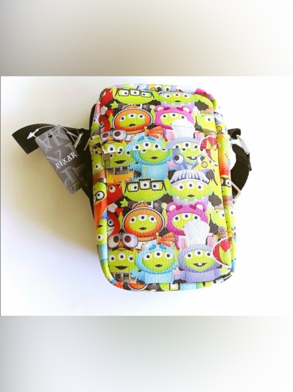 Disney Pixar  Toy Story Alien  Little Green Men print crossbody adjustable strap